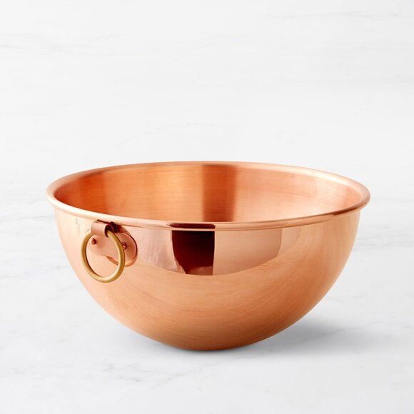 Mauviel Heavy Copper Bowl 4.9 Qt / 4.6 L - Picture 2 of 9